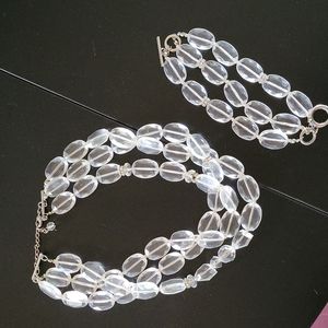 Matching Necklace and Bracelet from The Limited